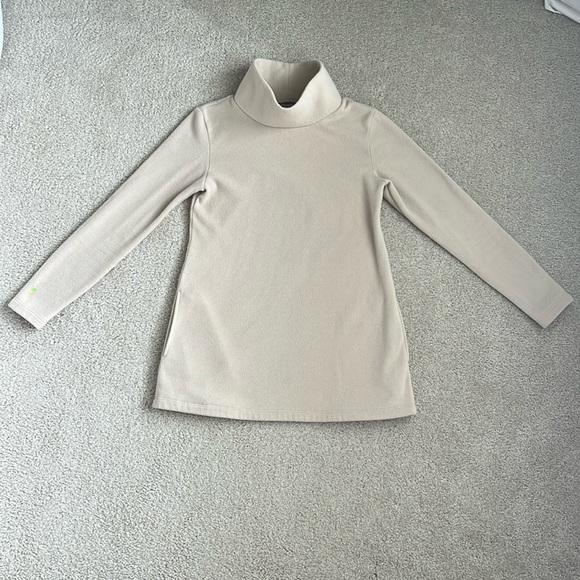 Dudley Stevens Cobble Hill fleece tunic style Turtleneck - Picture 2 of 8